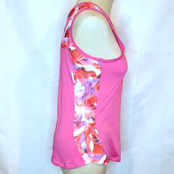 Adrienne Vittadini Sport Pink Athletic Sleeveless Top Size Small - Picture 2 of 8